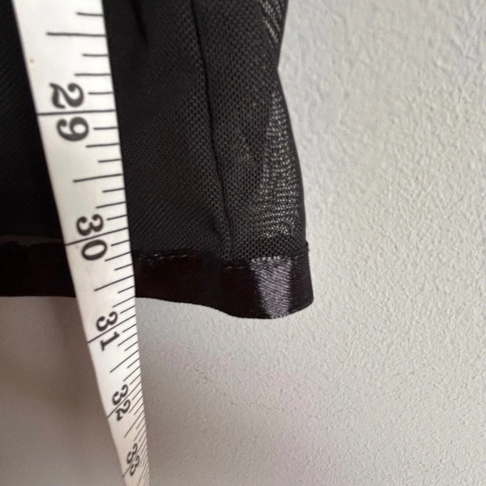 N/A black sheer
